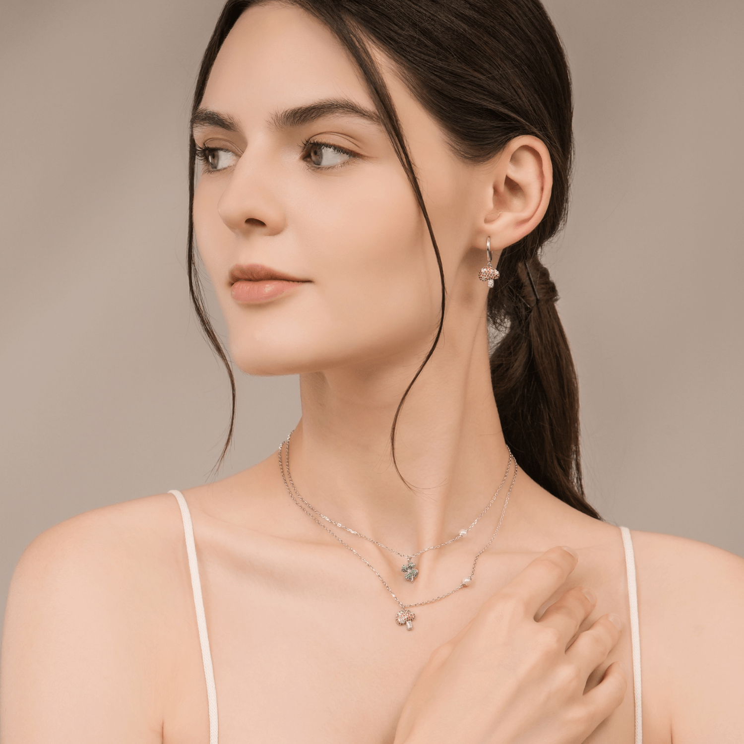 Little Garden Pendant Necklace