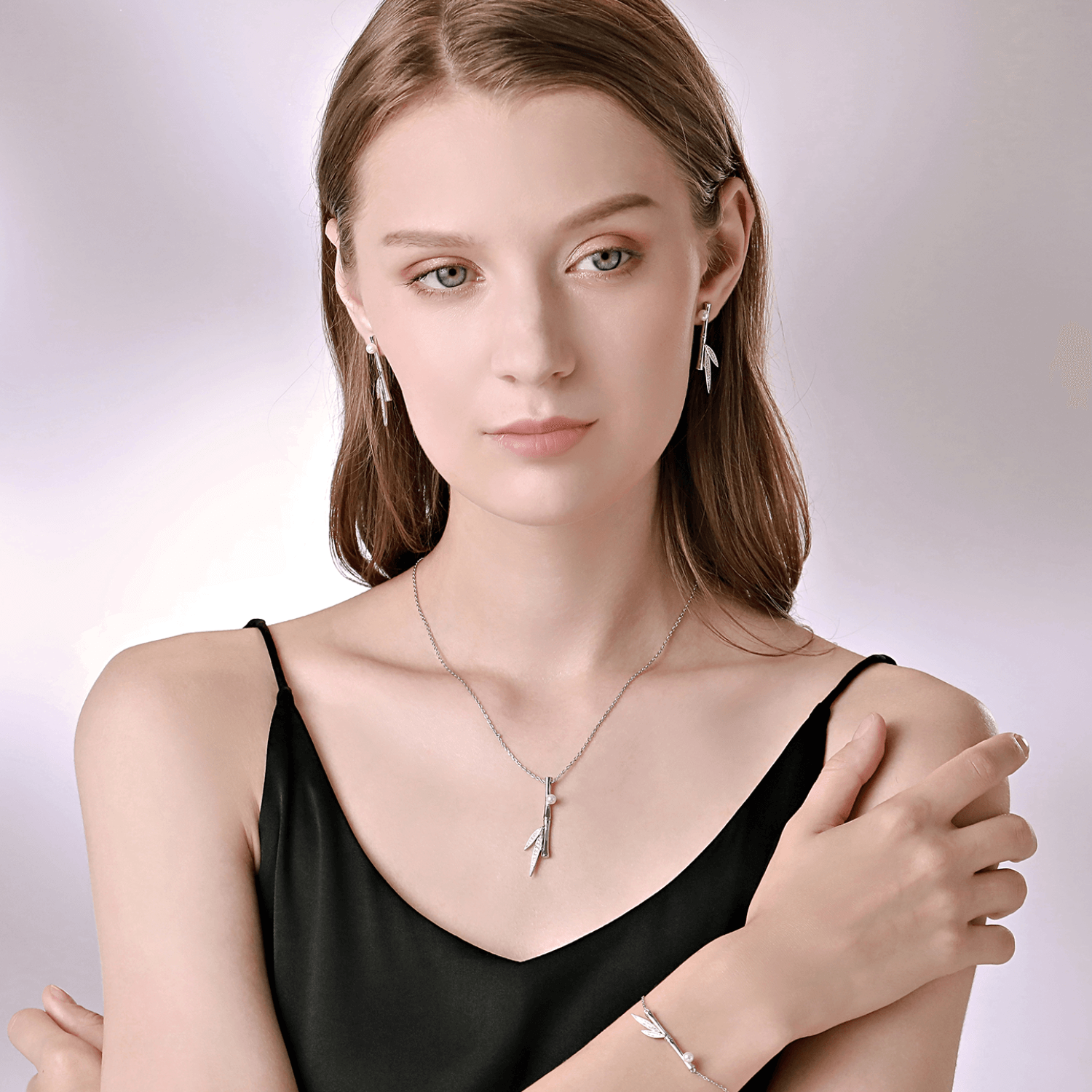 Bamboo Pendant Necklace