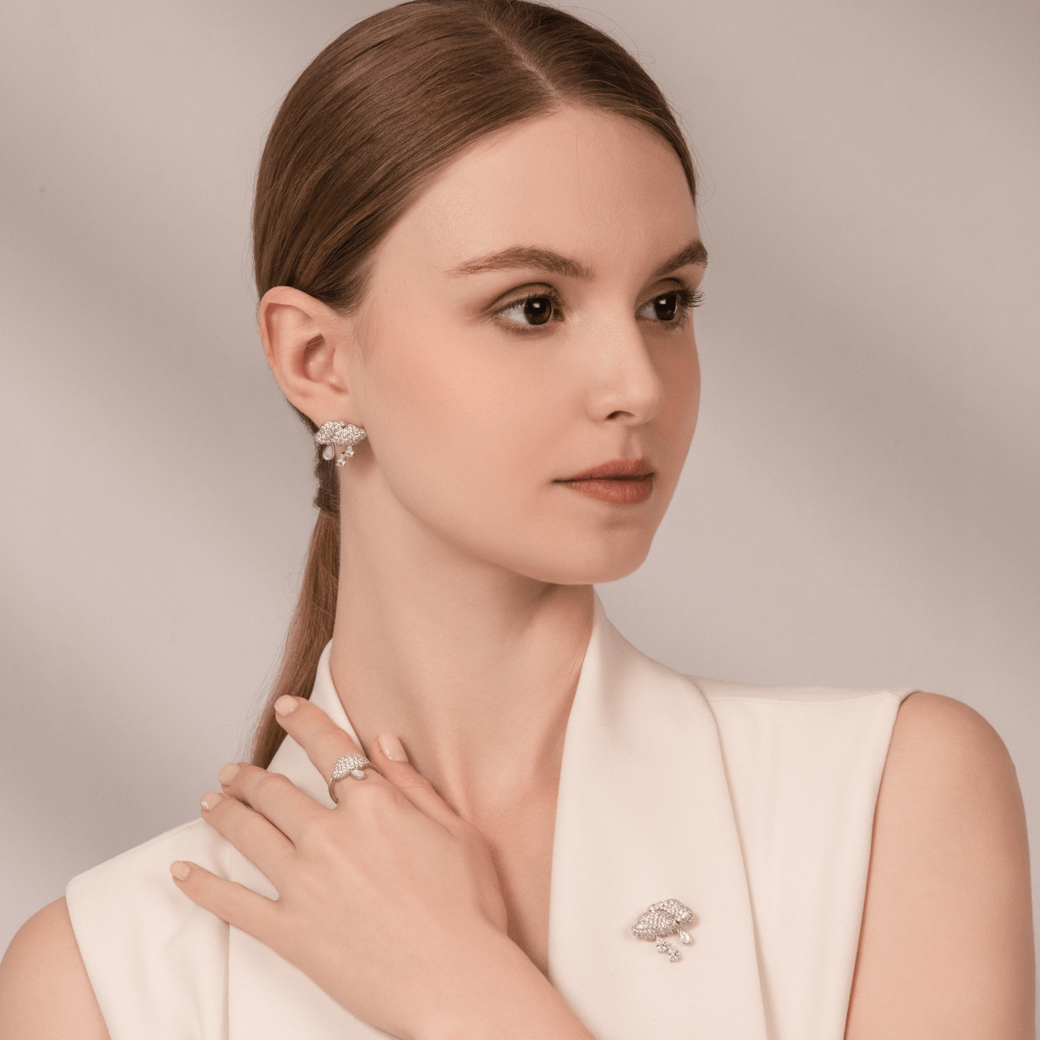 Spring Rain Stud Earrings