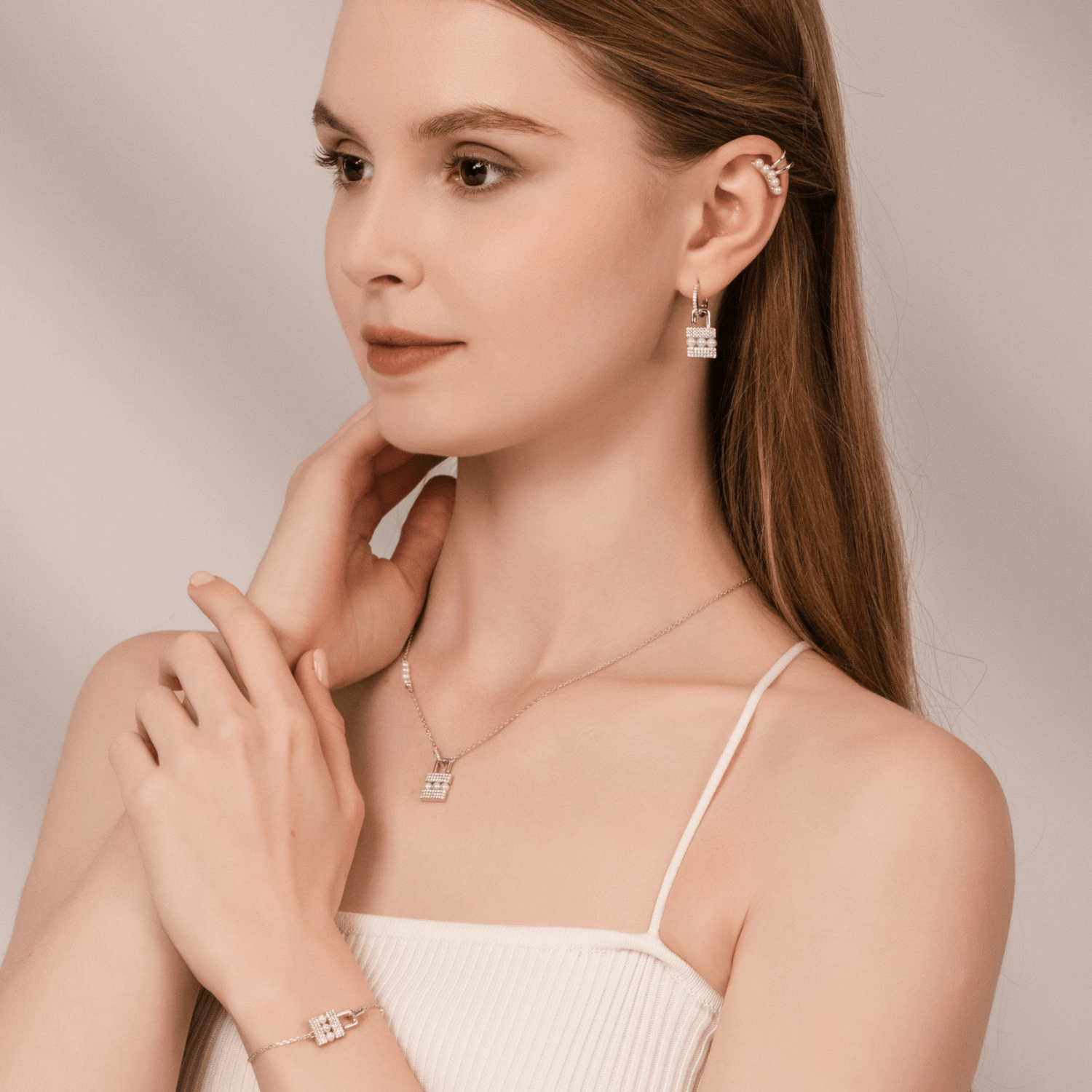 Unlocking Huggie Earrings