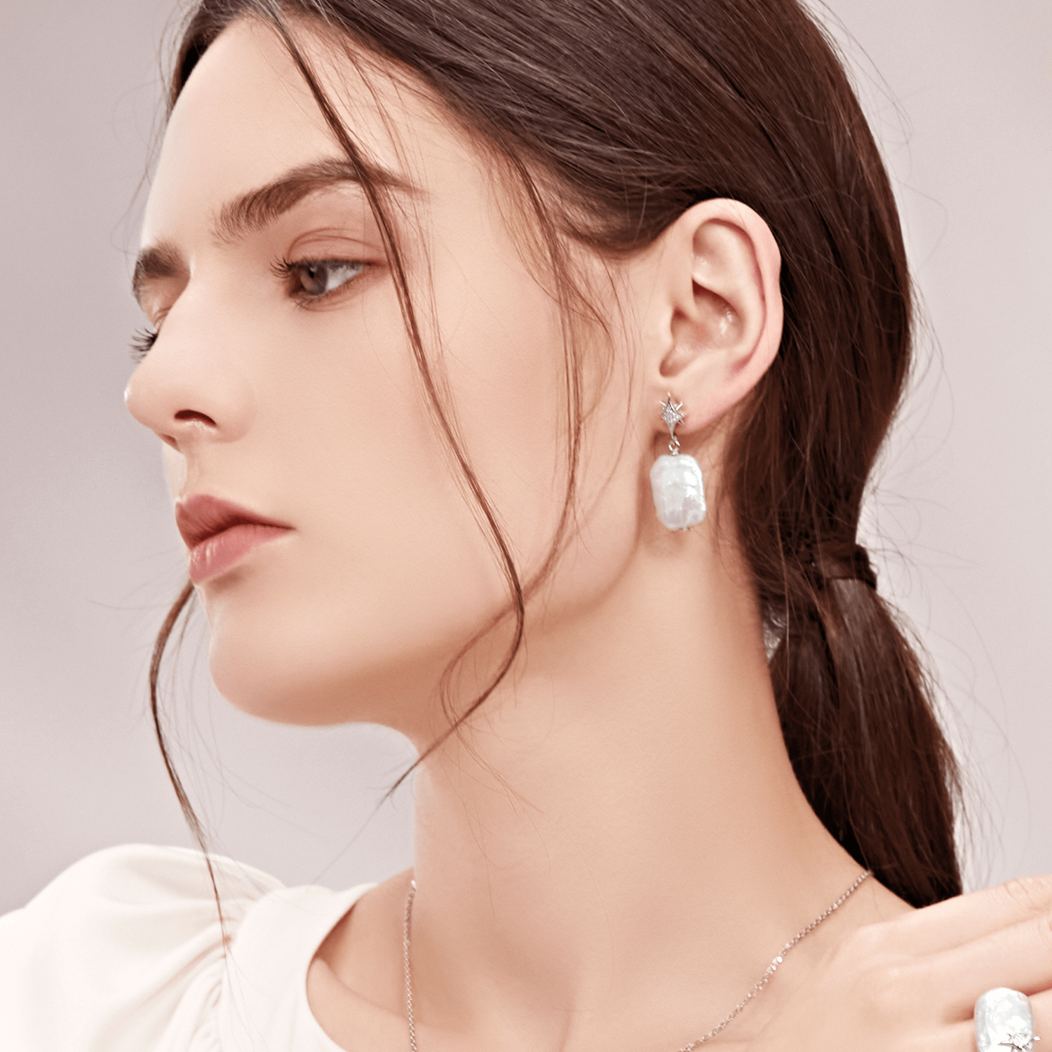 Star Light Drop Earrings