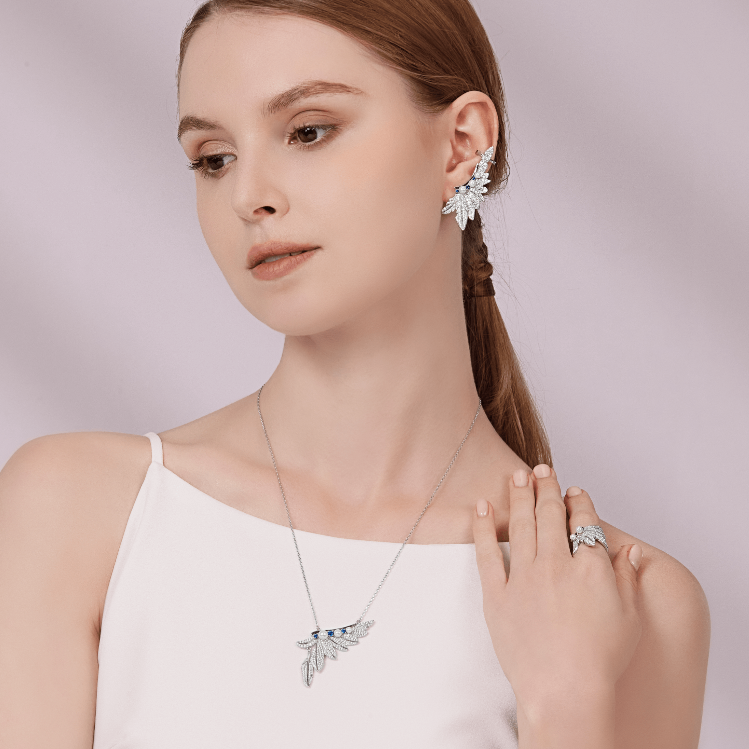 Wing Pendant Necklace