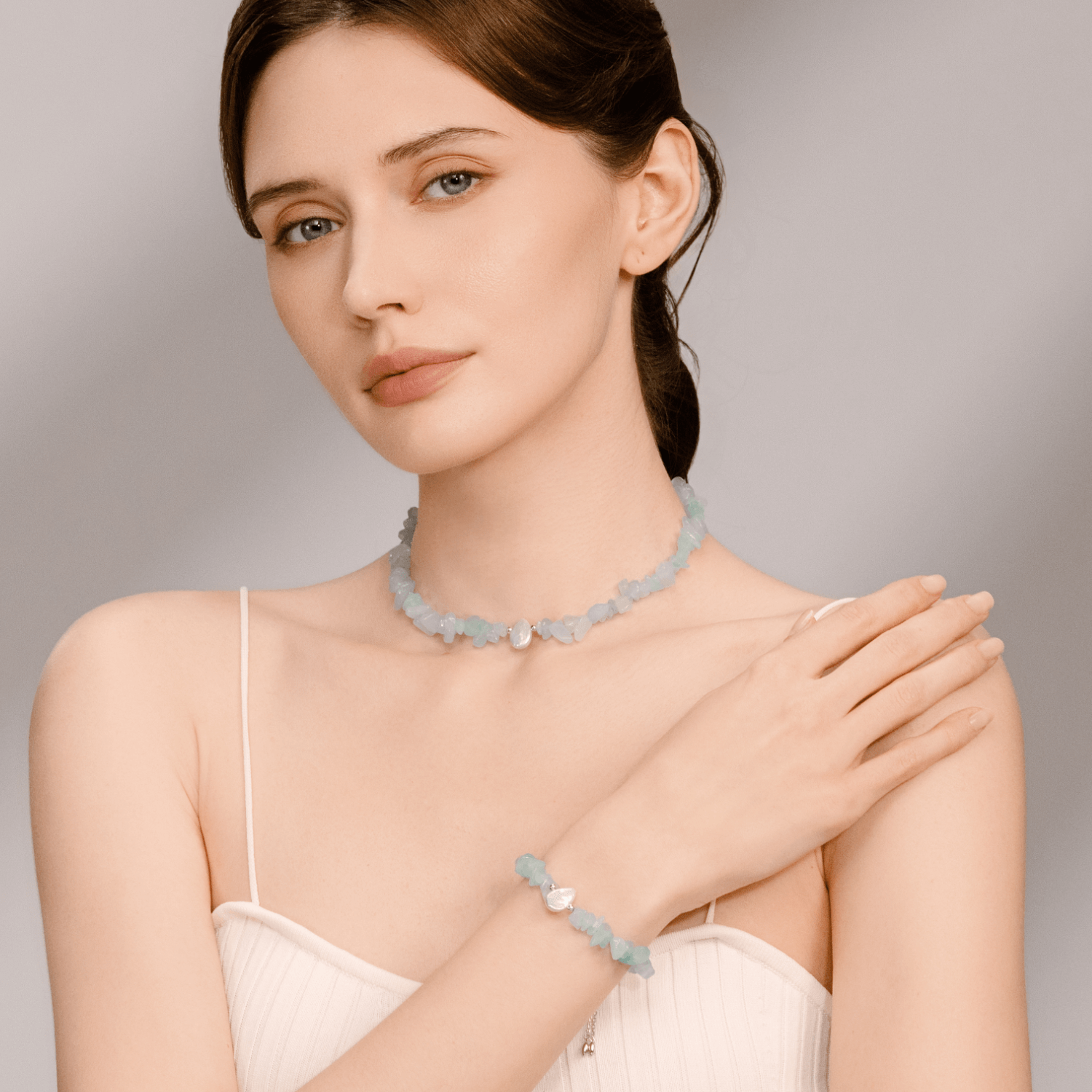 Moon Lake Beaded Bracelet (Drop)