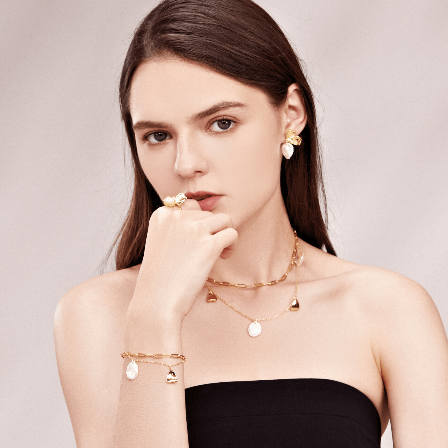 Petal Layered Bracelet