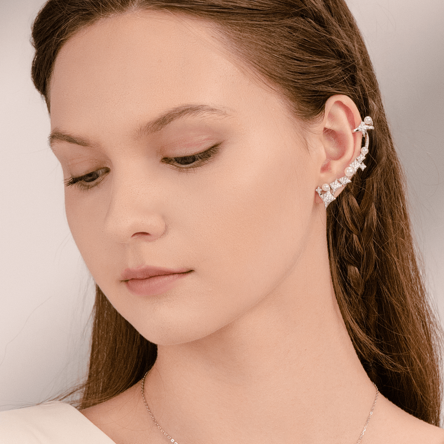 Stars Asymmetric Earrings