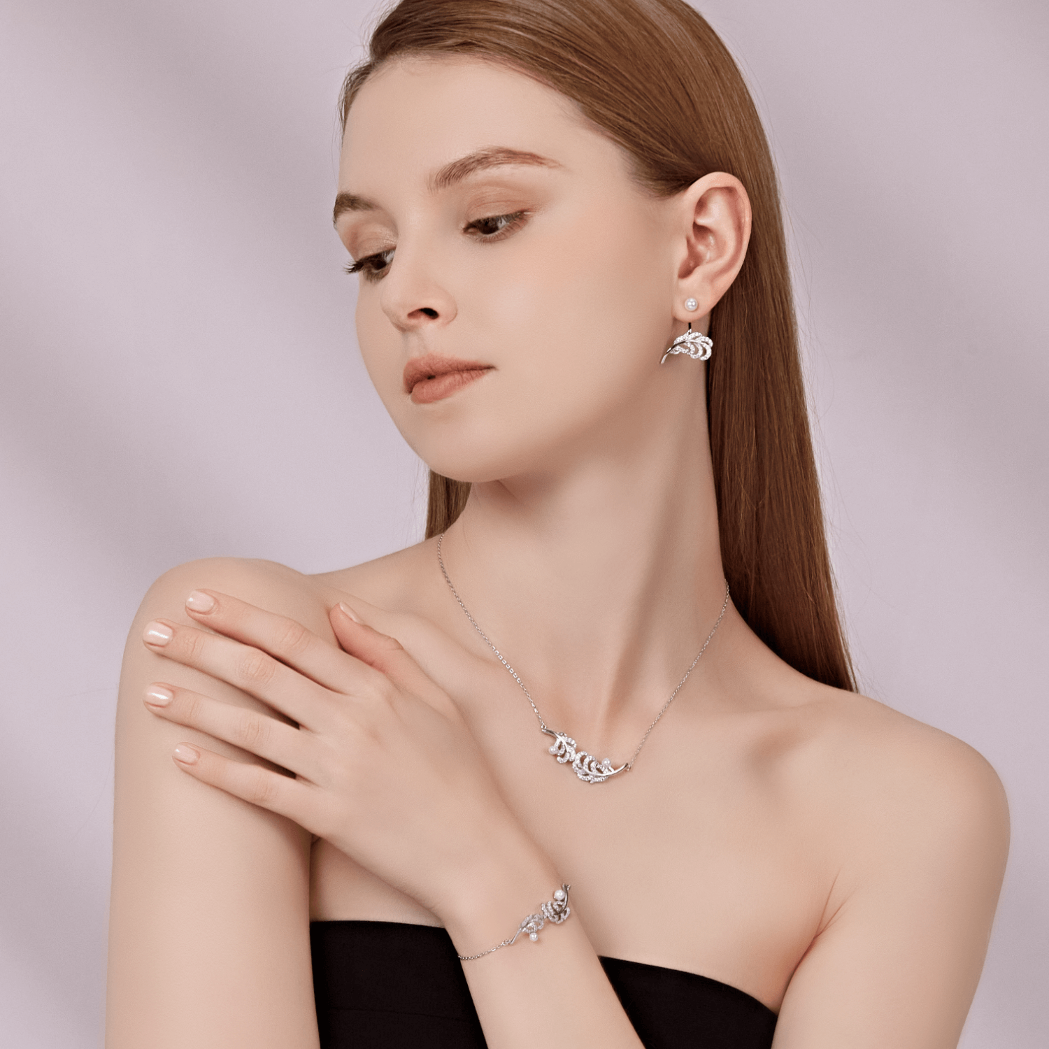 Feather Stud Earrings