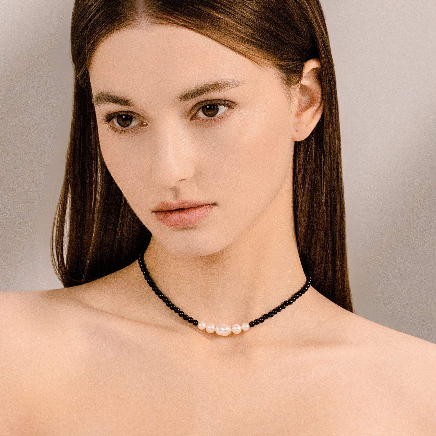 云烟水墨项链(渐变)