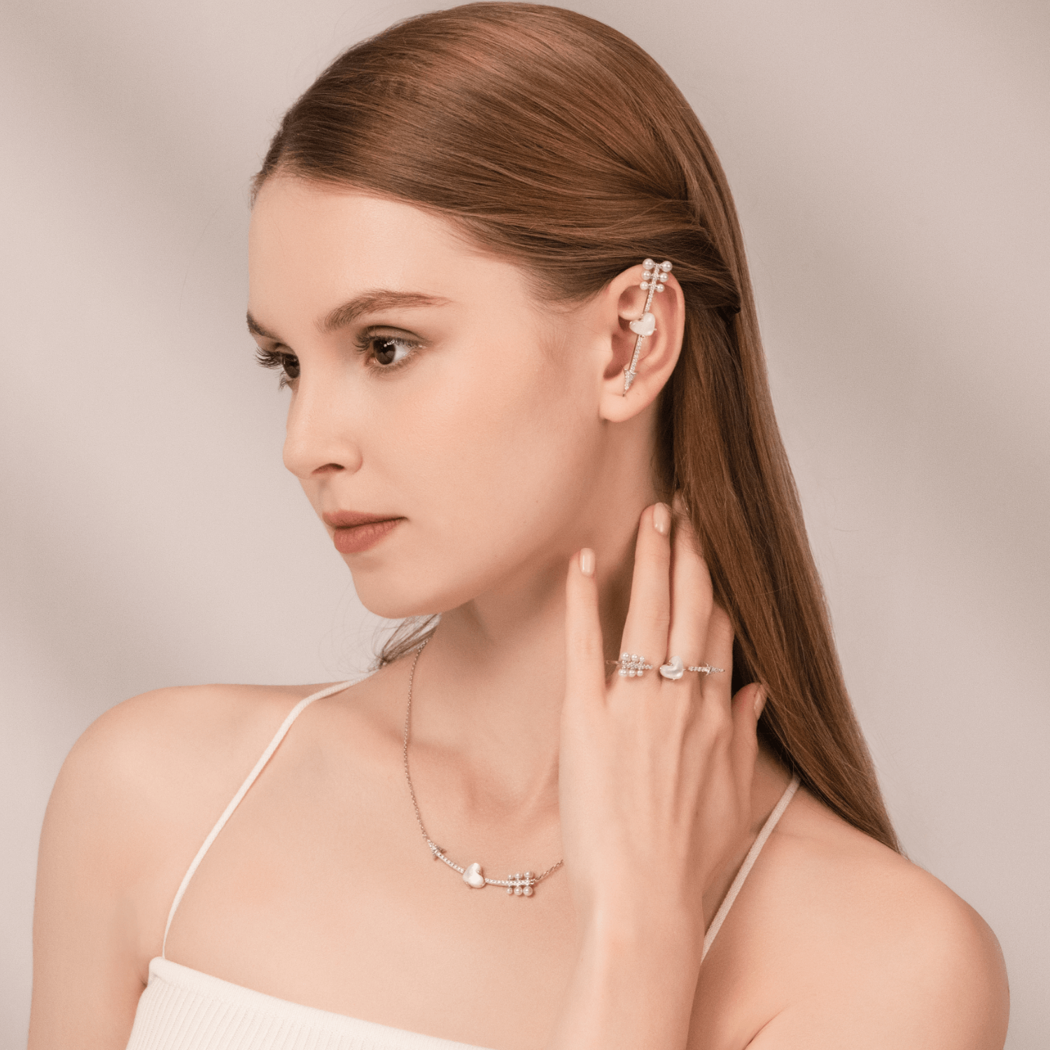 Cupid's arrow Ear Cuff