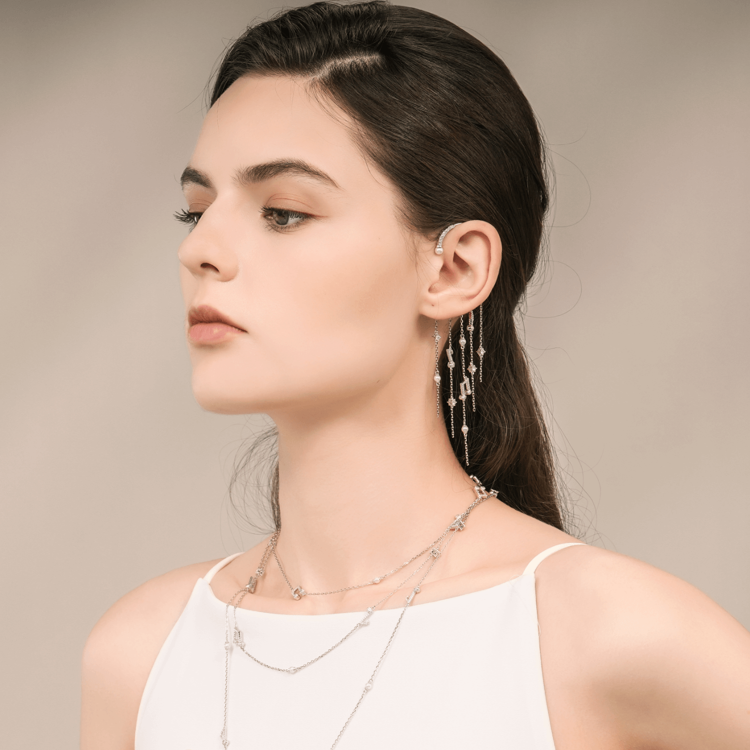 Music Note Ear Cuff