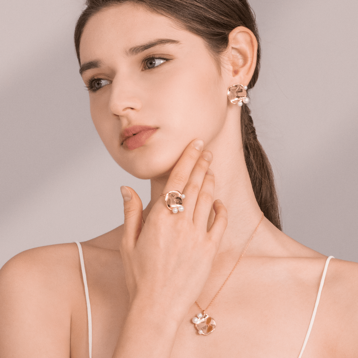 Lake Asymmetric Earrings