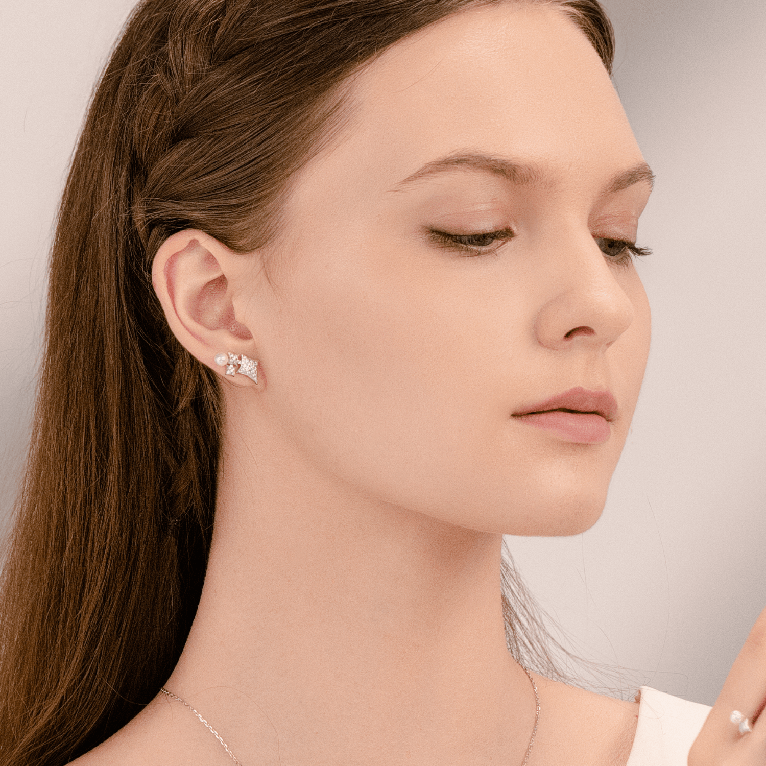 Stars Asymmetric Earrings