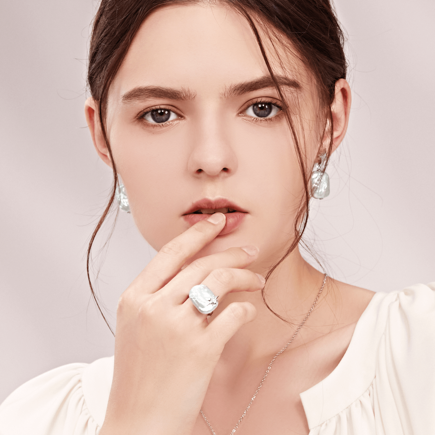 Star Light Pave Ring