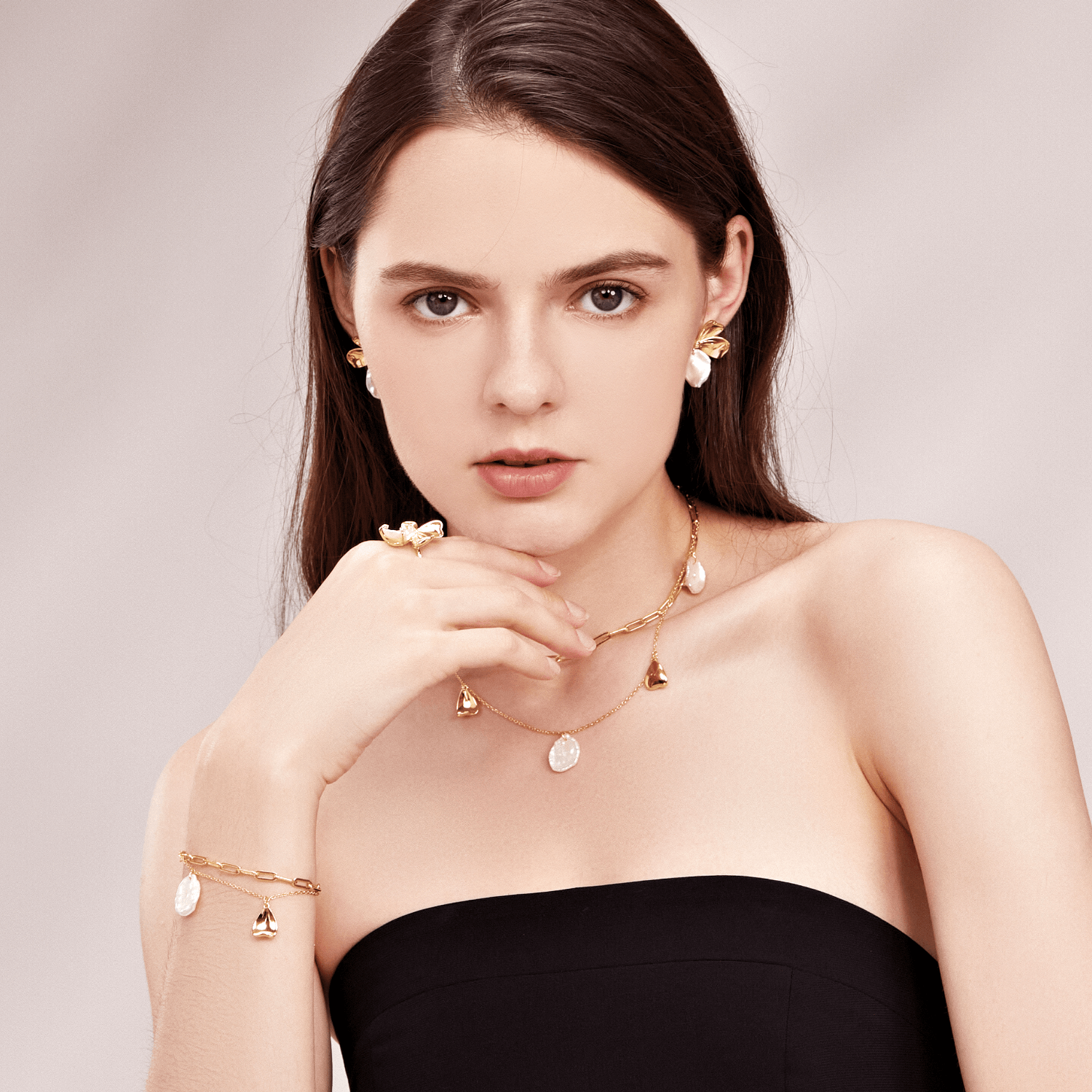 Petal Layered Bracelet