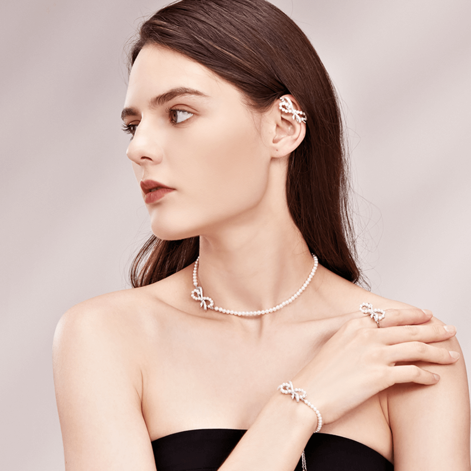 Bowknot Choker Necklace
