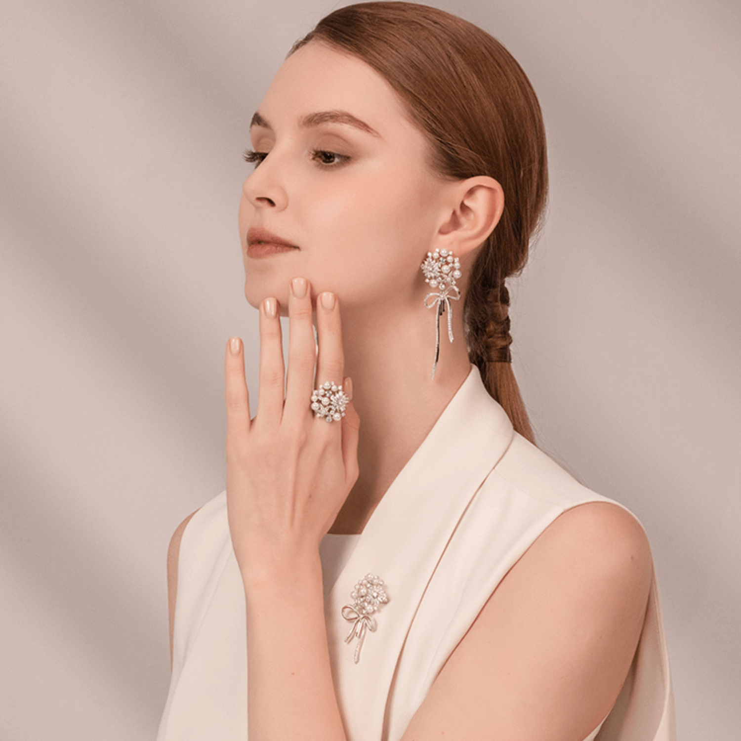 Bouquet Inlaid Ring