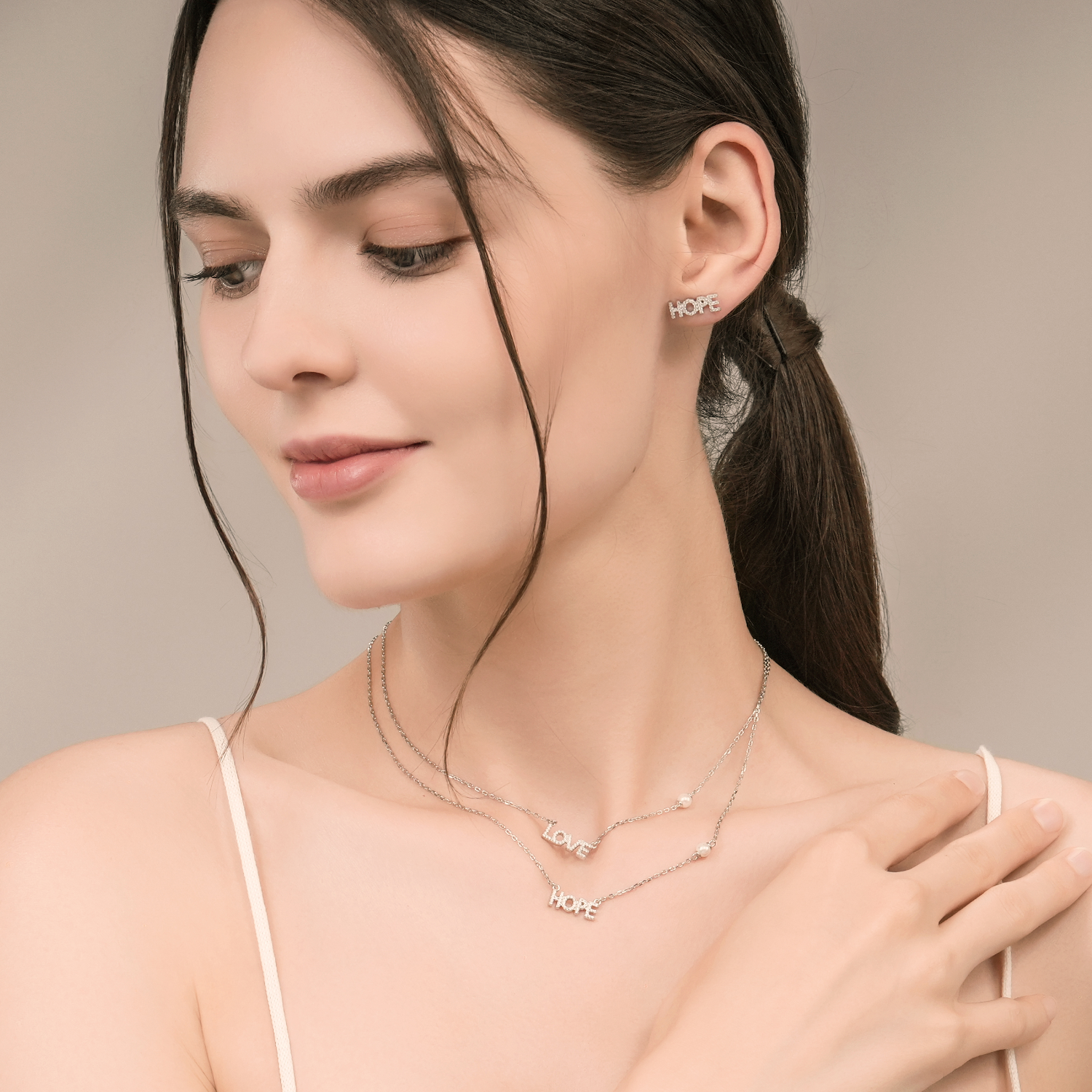 Love Whispers Pendant Necklace