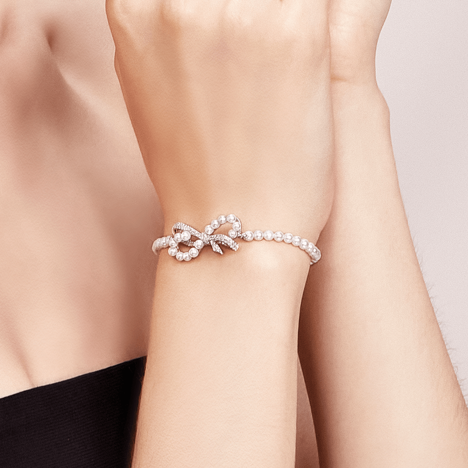 Bowknot Beaded Bracelet