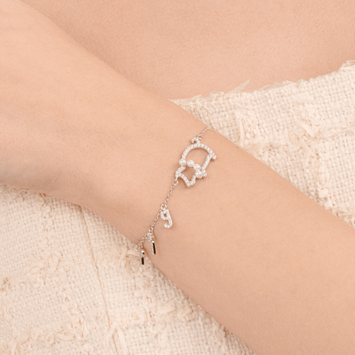Piggy Pave Bracelet