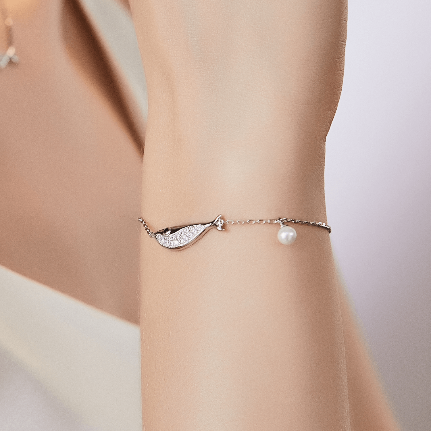 Whale Pave Bracelet