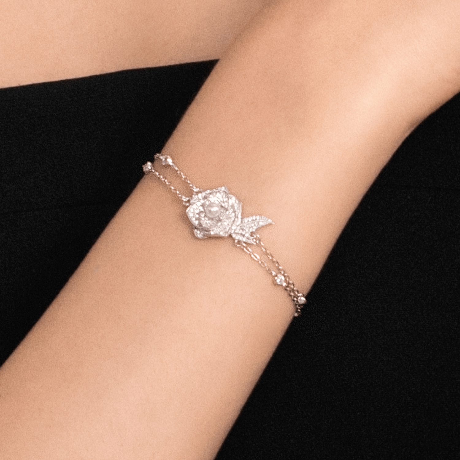 Rose Pave Bracelet