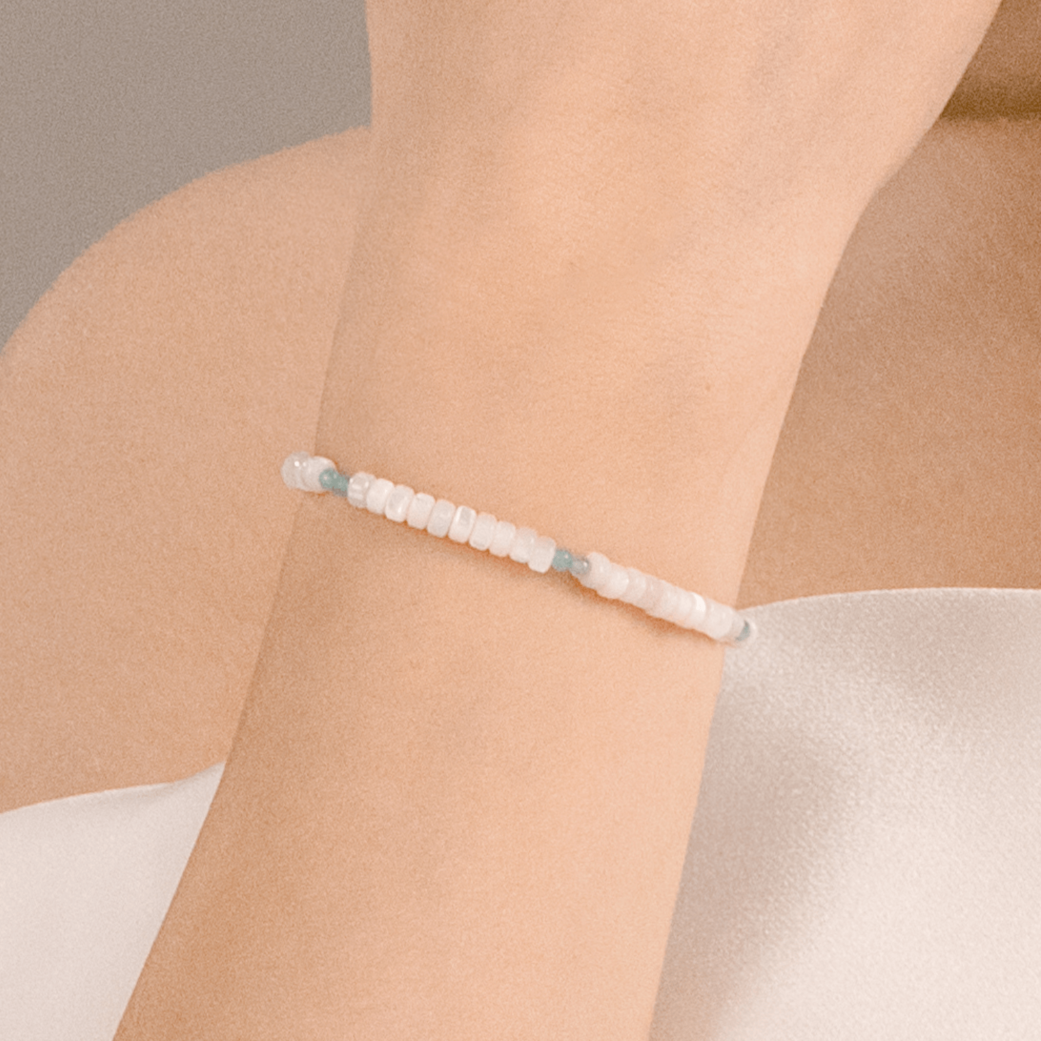 Brook Cherry Beaded Bracelet