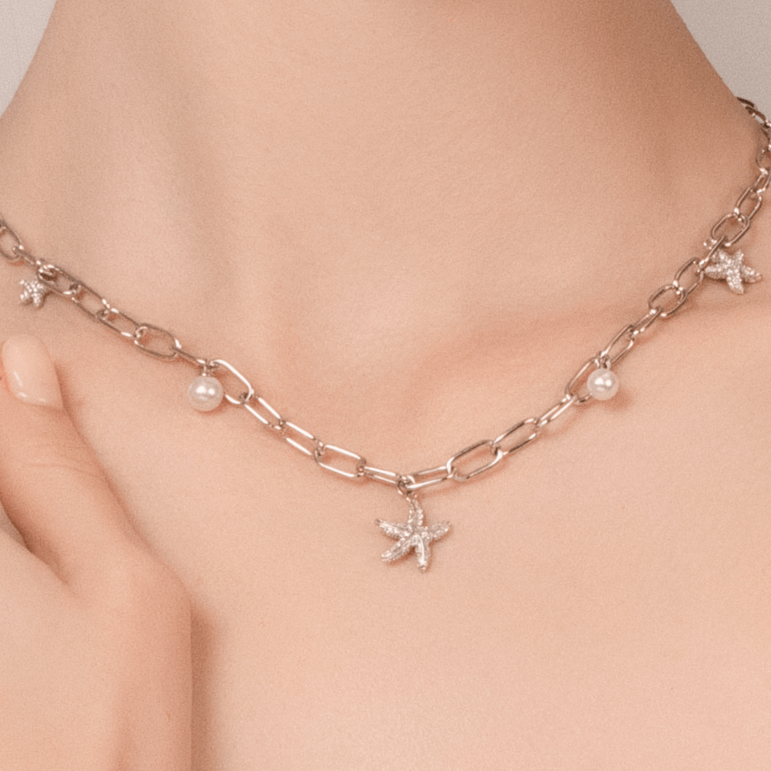 Starfish Chain Necklace