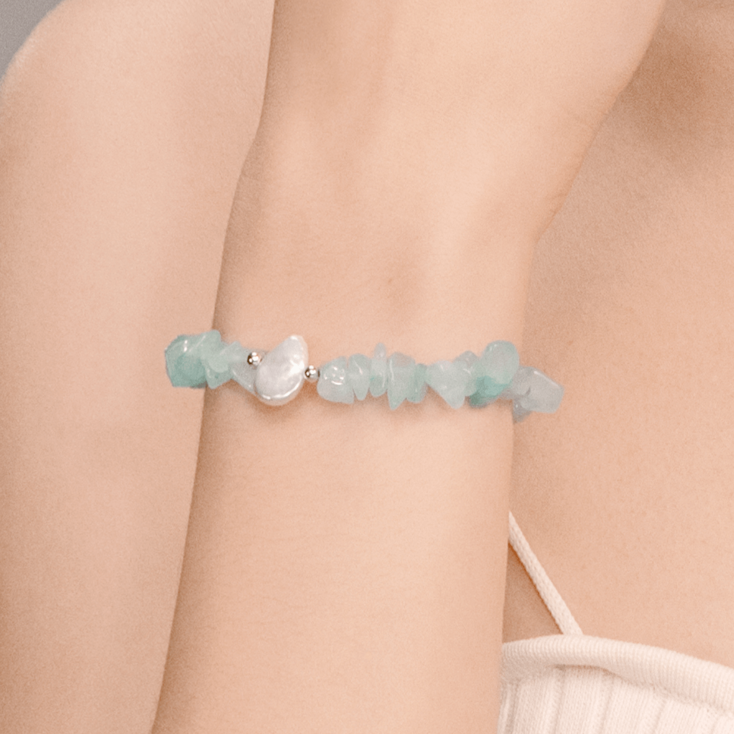 Moon Lake Beaded Bracelet
