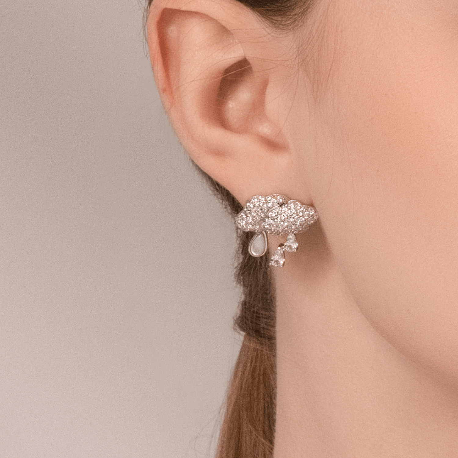 Spring Rain Stud Earrings