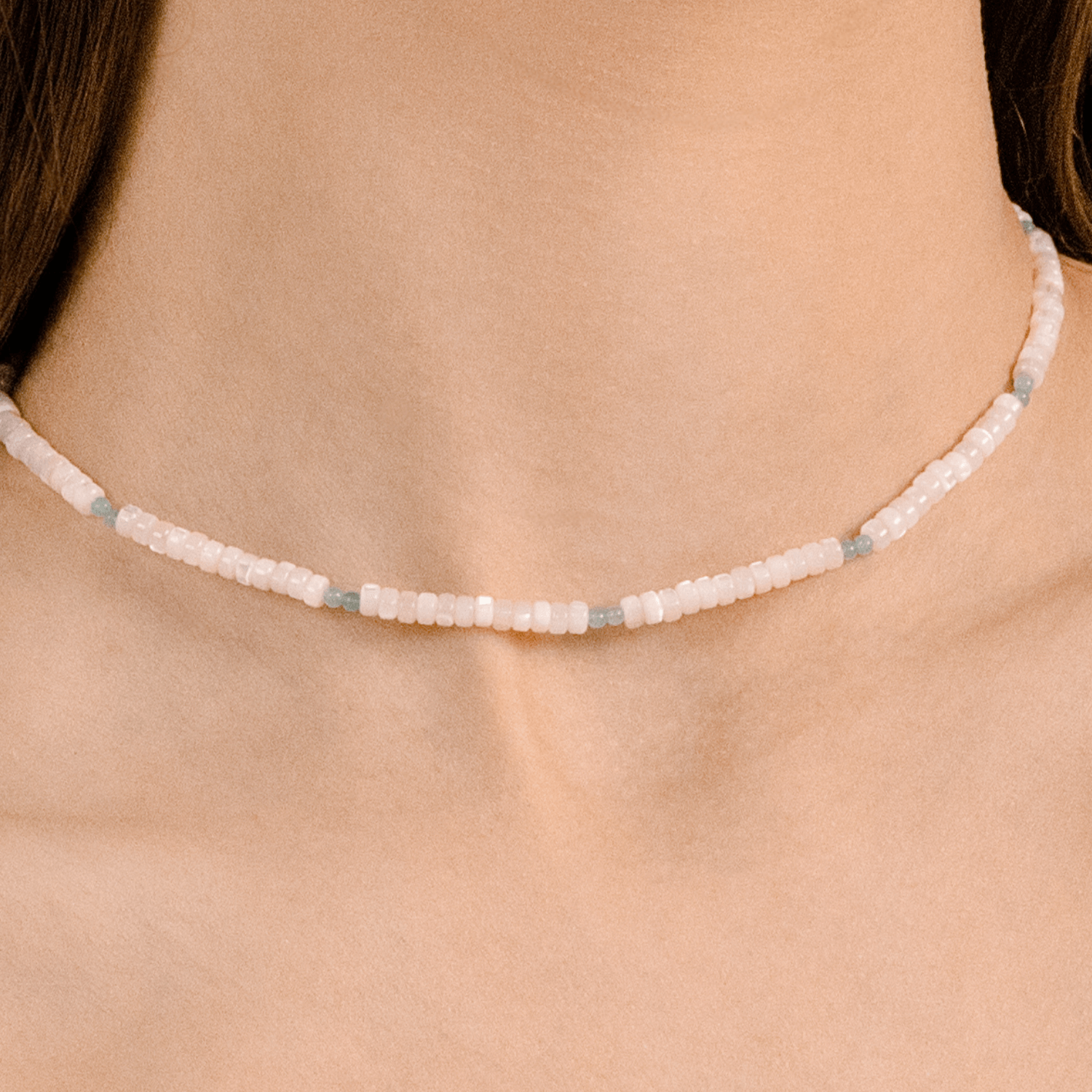 Brook Cherry Beaded Necklace
