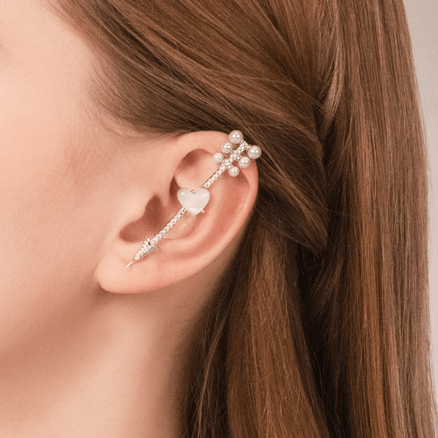 Cupid's arrow Ear Cuff