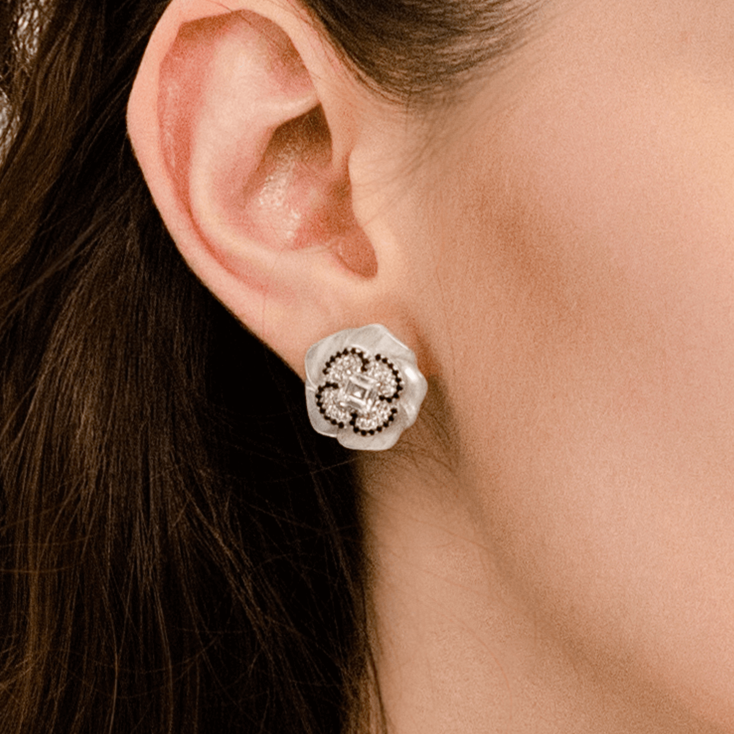 Camellia Stud Earrings