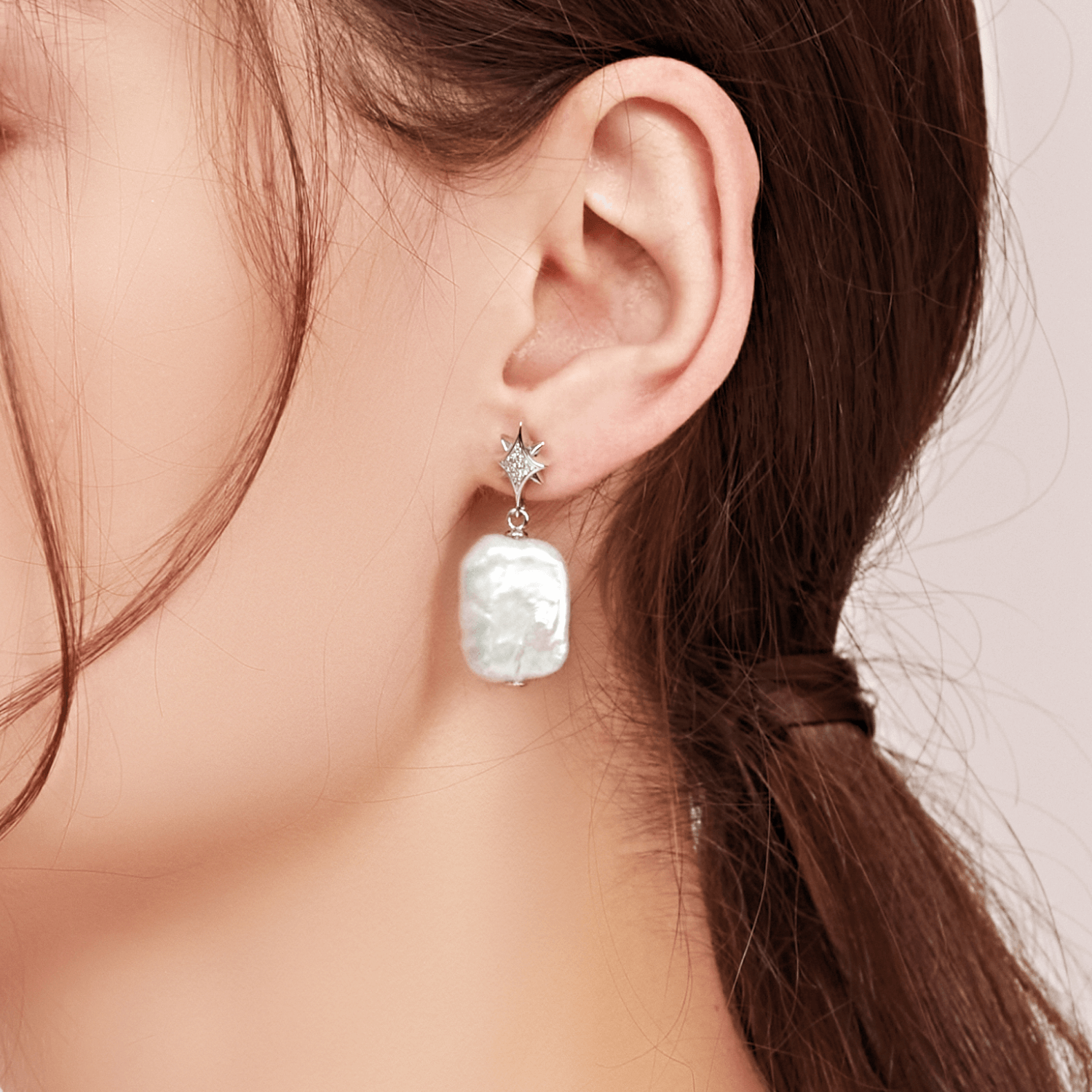 Star Light Drop Earrings