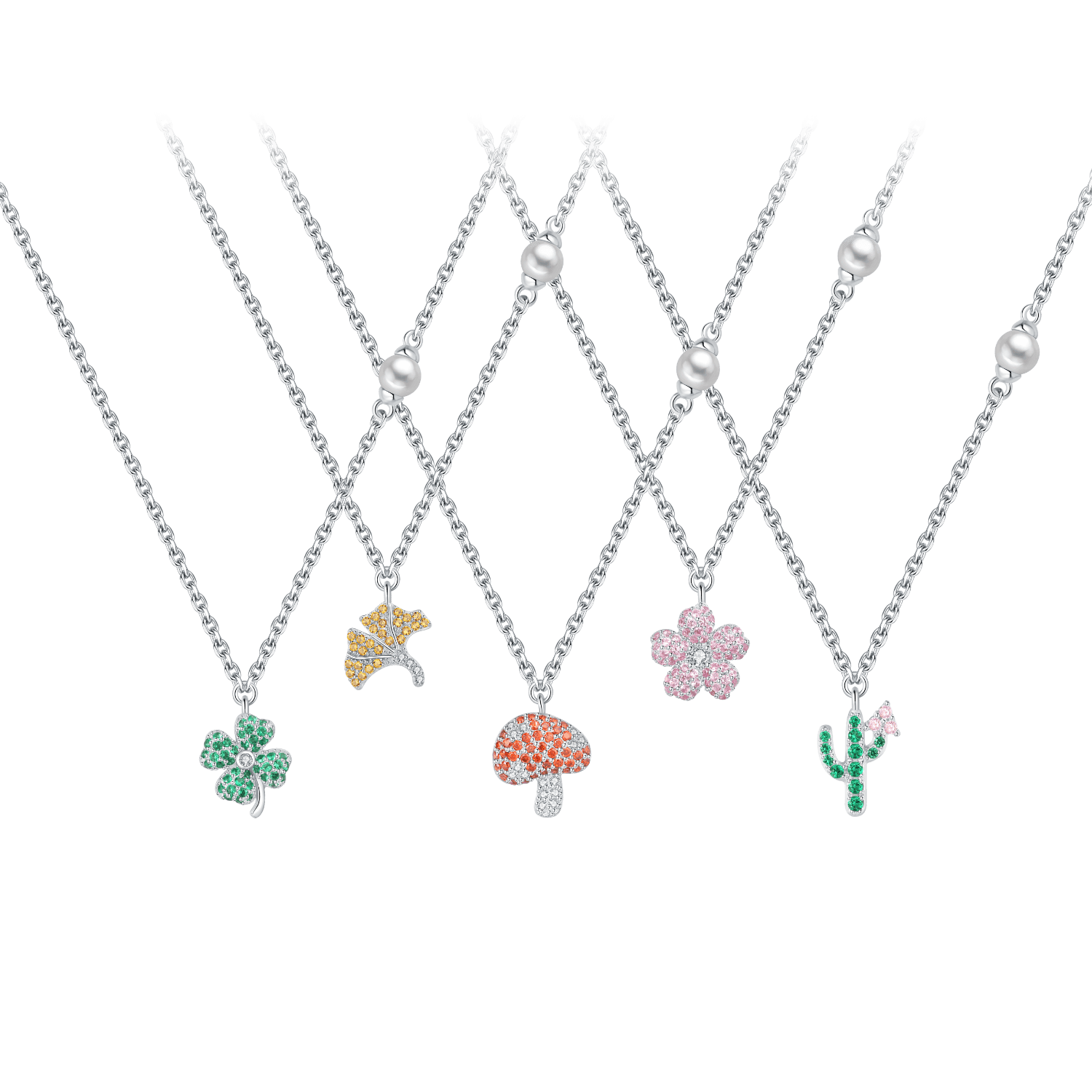Little Garden Pendant Necklace