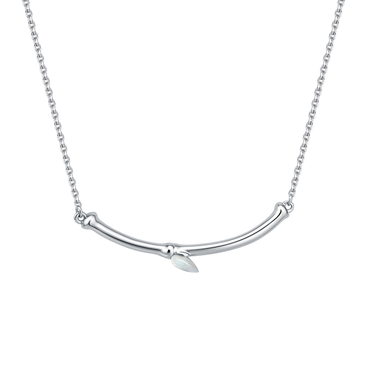 Bamboo Breeze Pendant Necklace