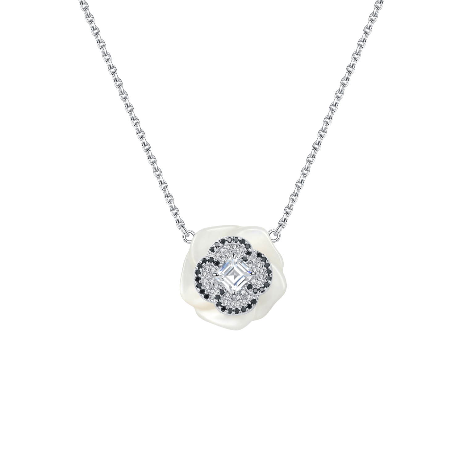 Camellia Pendant Necklace