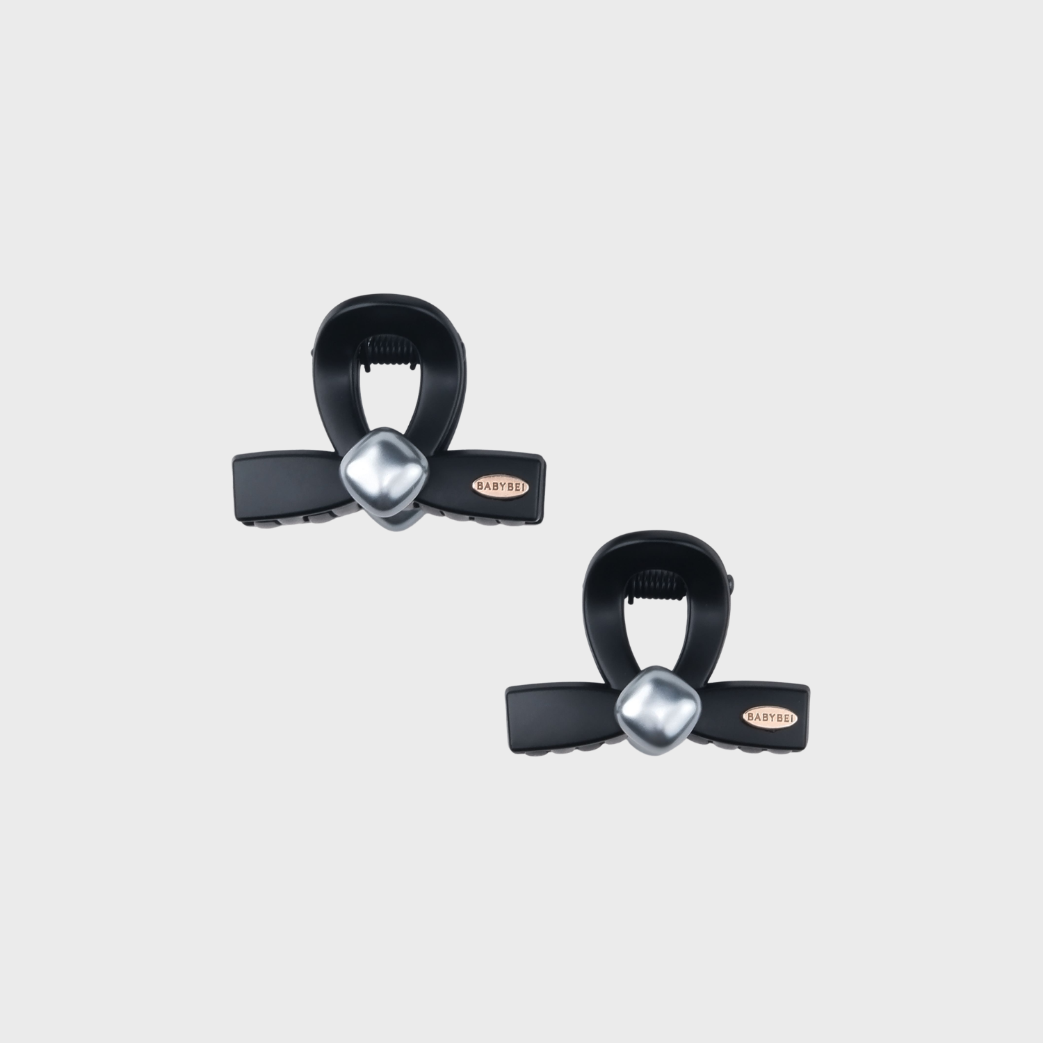 豆豆珍珠小号抓夹(领结方形珠)