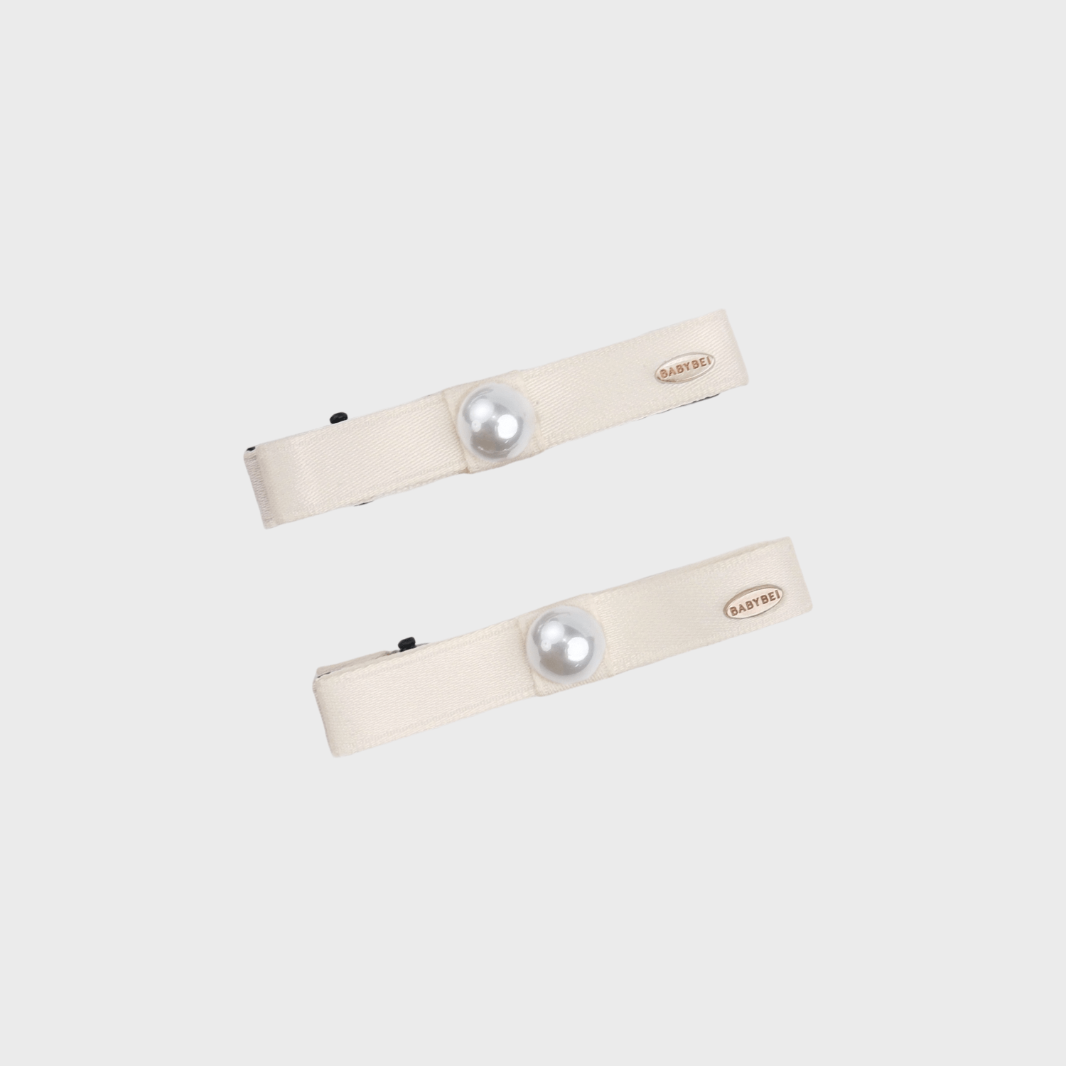 织织珍珠中号鸭嘴夹(一字结单珠)