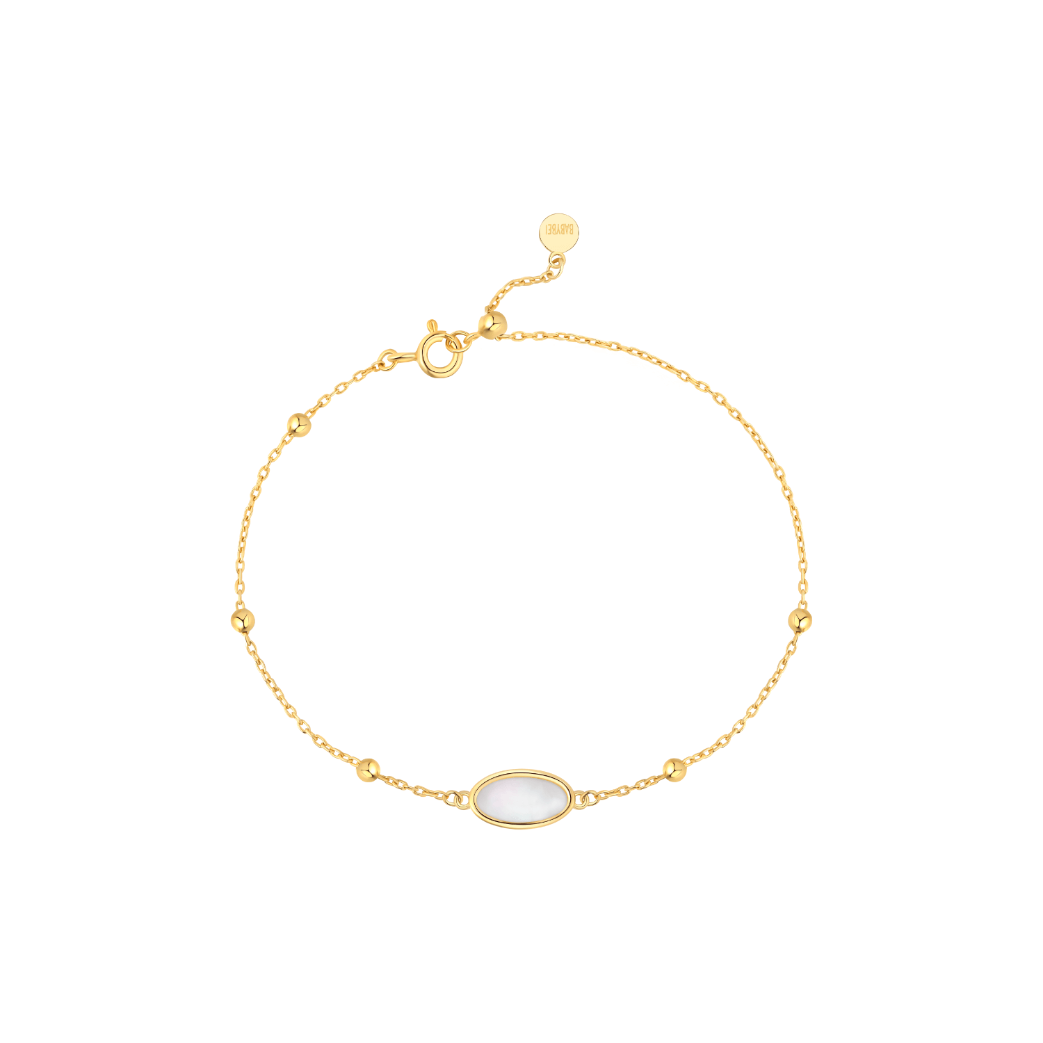 Little Golden Beans Inlaid Bracelet