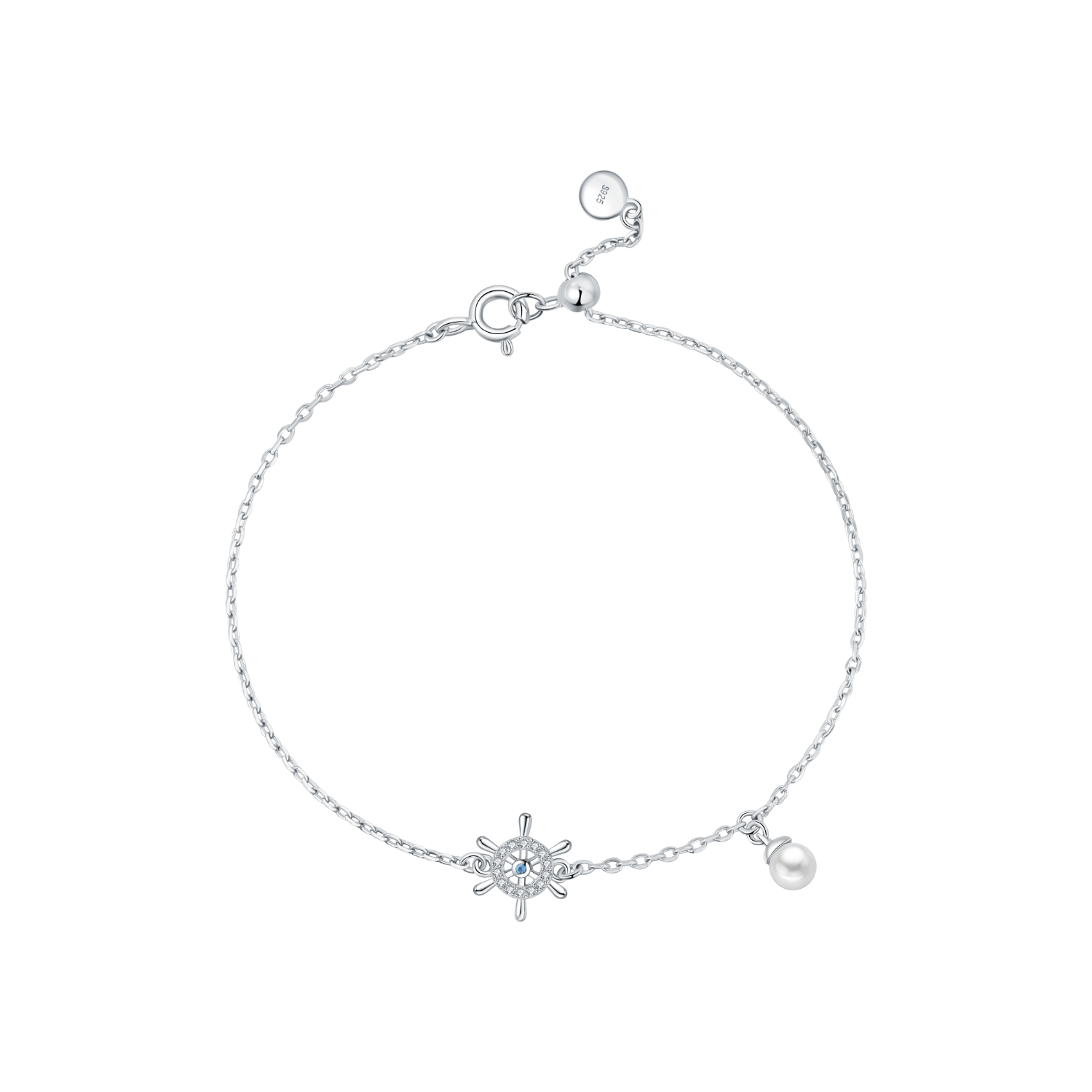 Little Ocean Pave Bracelet