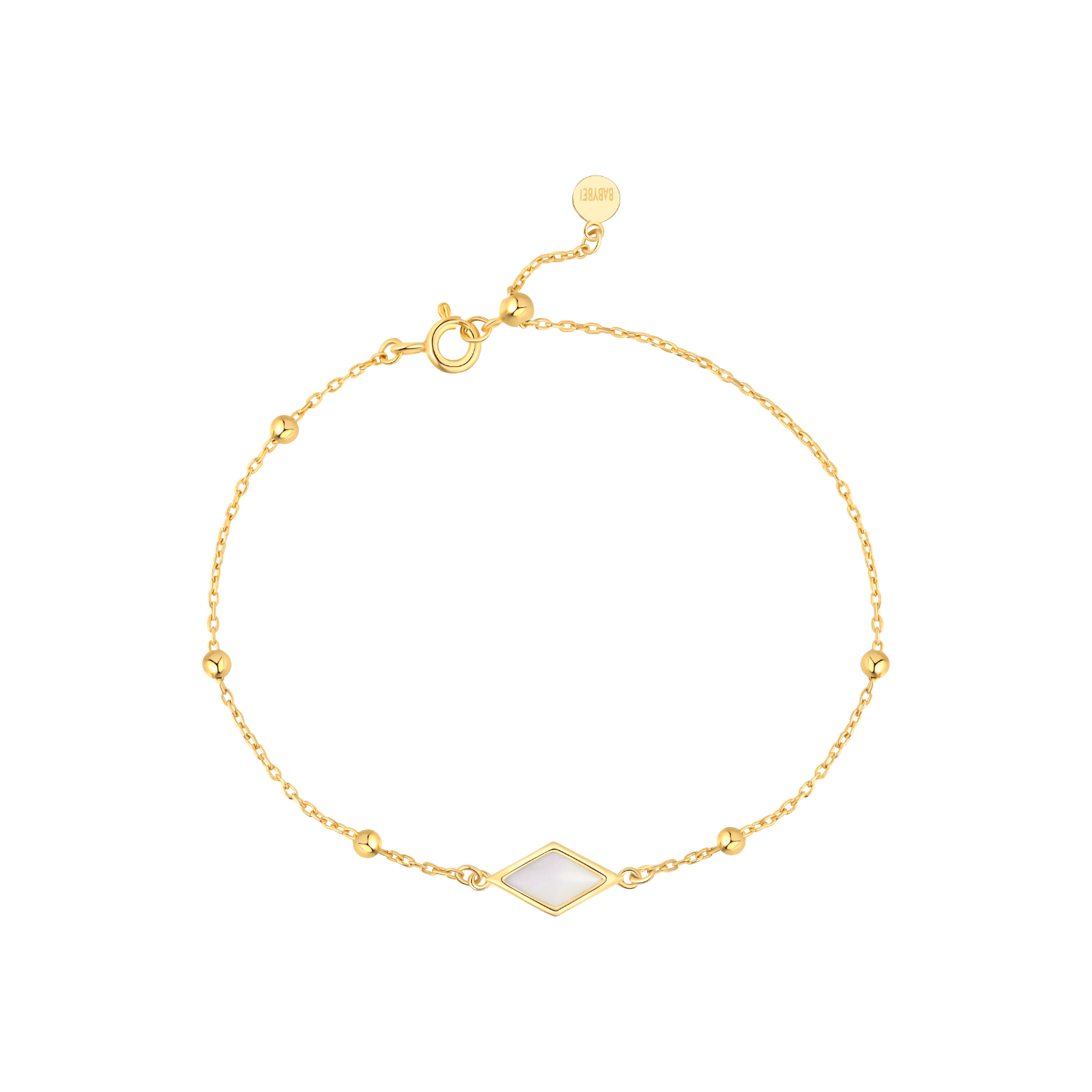 Little Golden Beans Inlaid Bracelet
