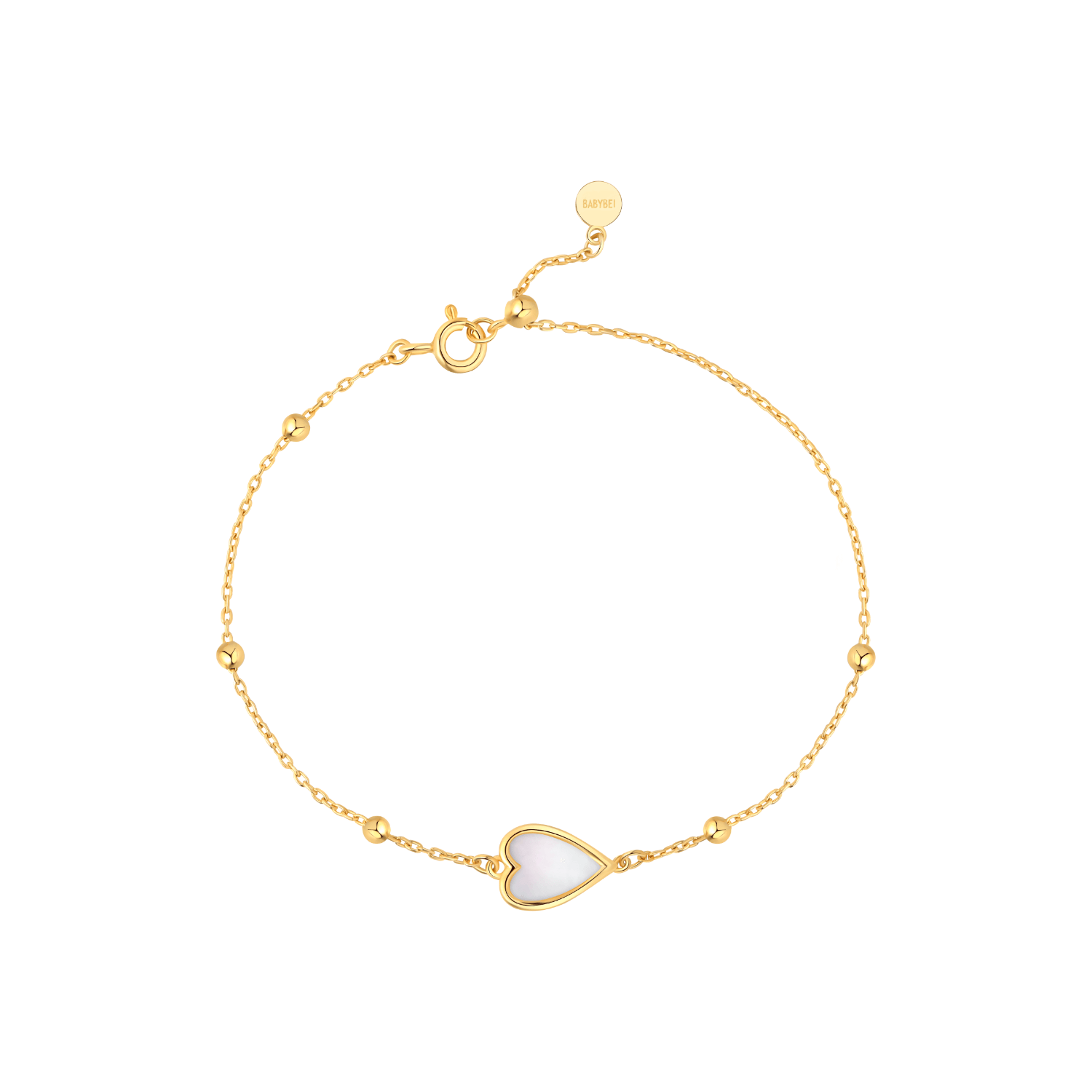 Little Golden Beans Inlaid Bracelet