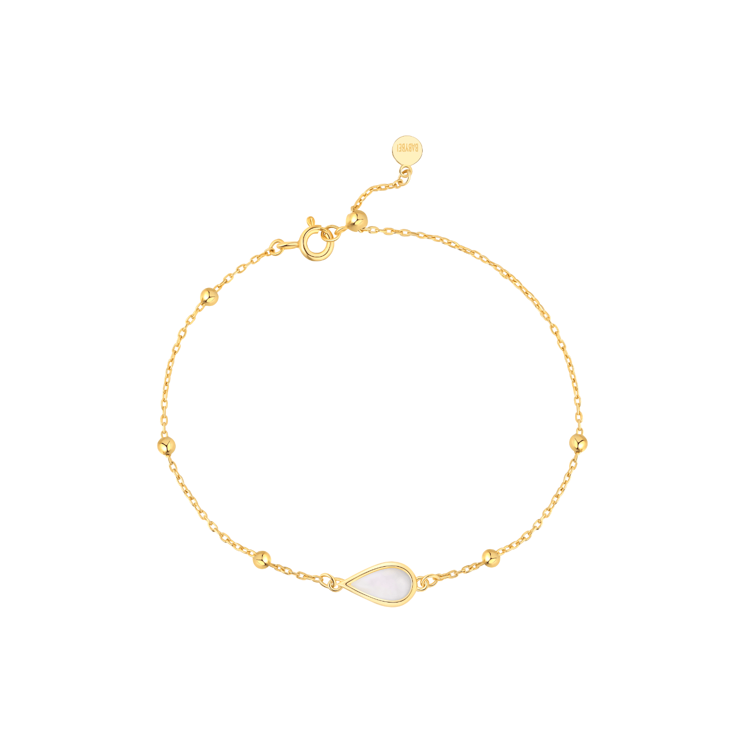 Little Golden Beans Inlaid Bracelet