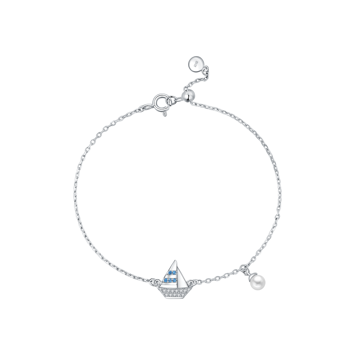 Little Ocean Pave Bracelet