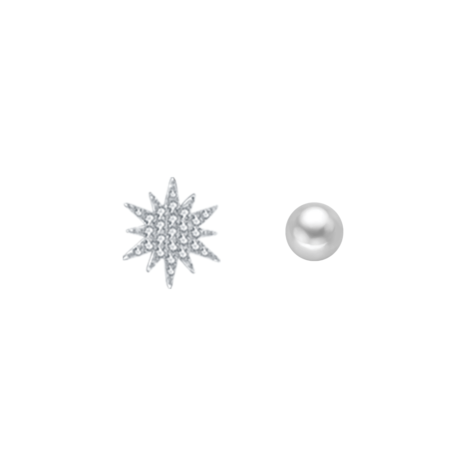 Little Weather Asymmetric Earrings