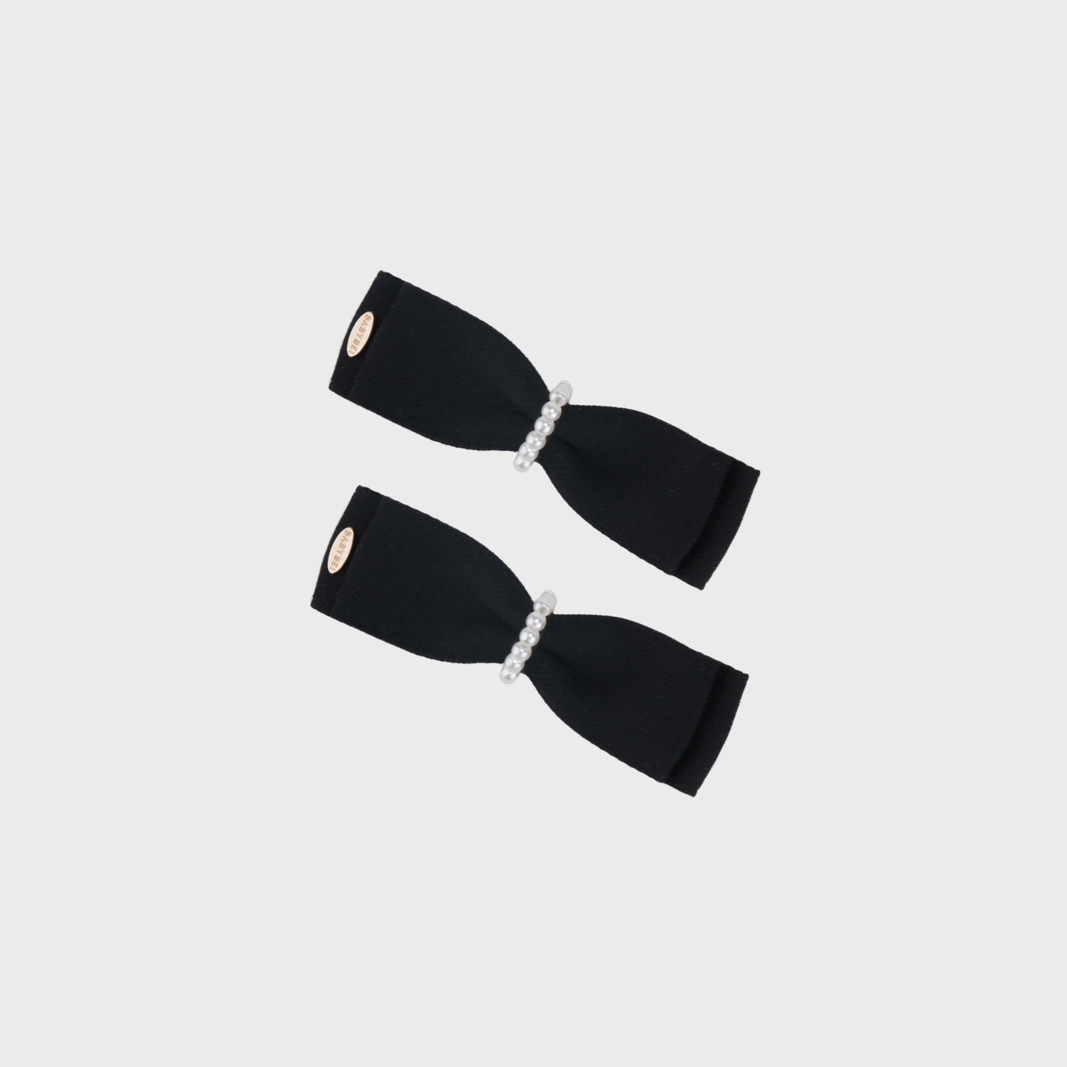 织织珍珠中号鸭嘴夹(包腰单串珠)