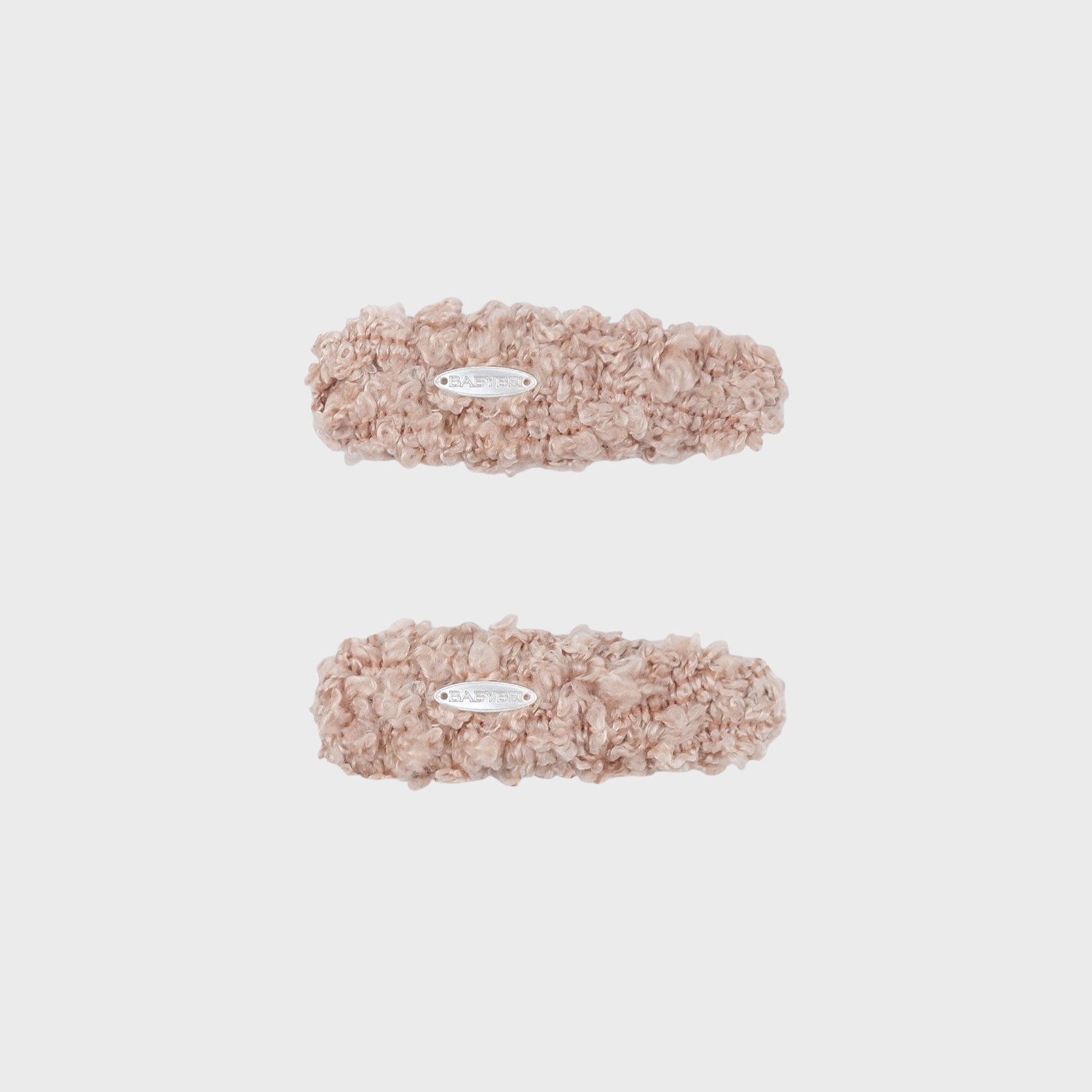 Fuzz Shell Medium Snap Clips (Drop & Oval)