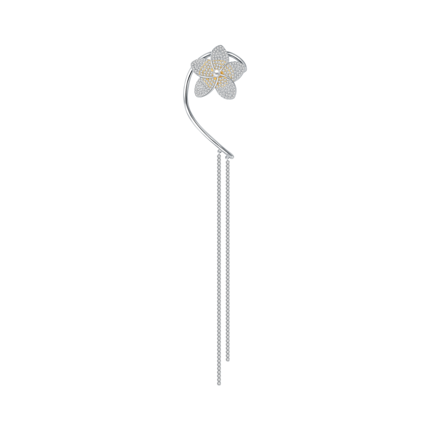 Frangipani Ear Cuff