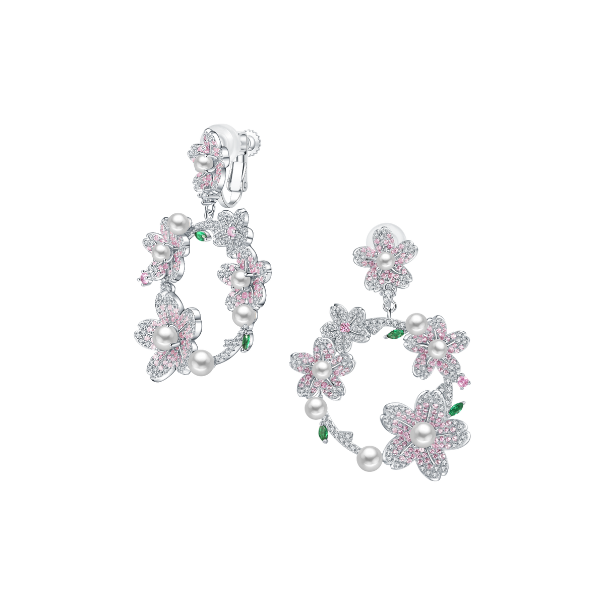 樱花耳坠