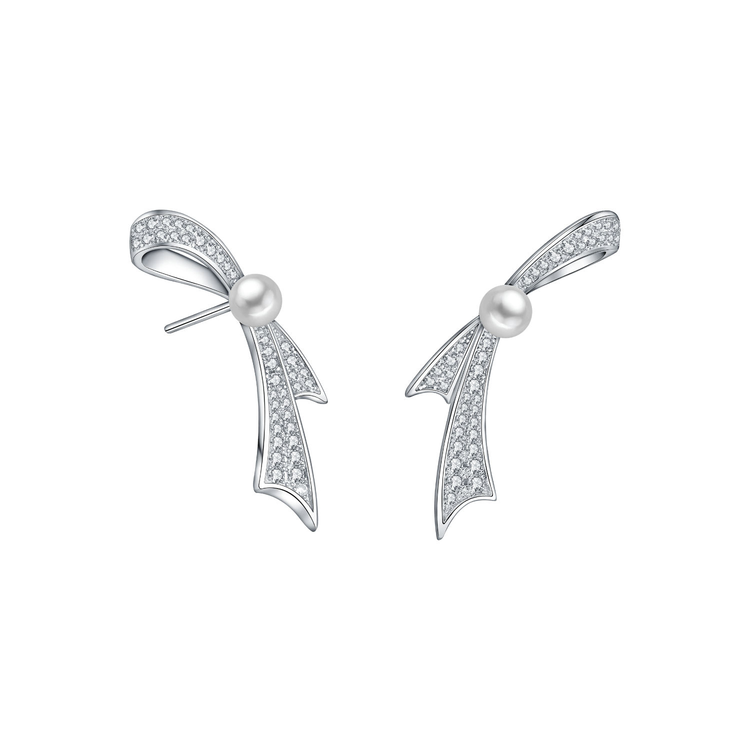 Bowknot Stud Earrings