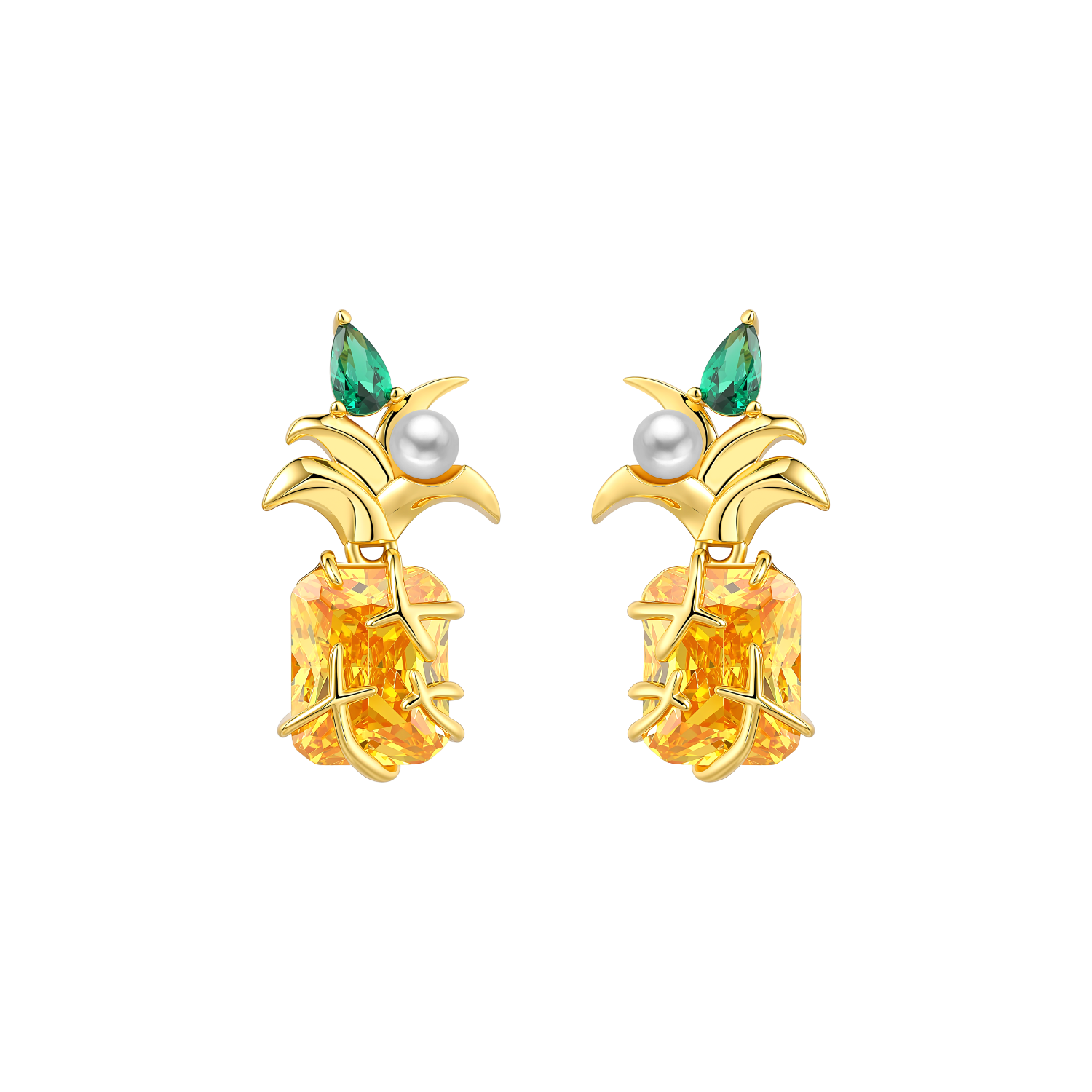 Pineapple Stud Earrings